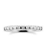 Goldsmiths 18ct White Gold 0.30cttw Diamond Stacker Ring