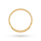 Goldsmiths 5mm Traditional Court Standard Wedding Ring In 18 Carat Yellow Gold