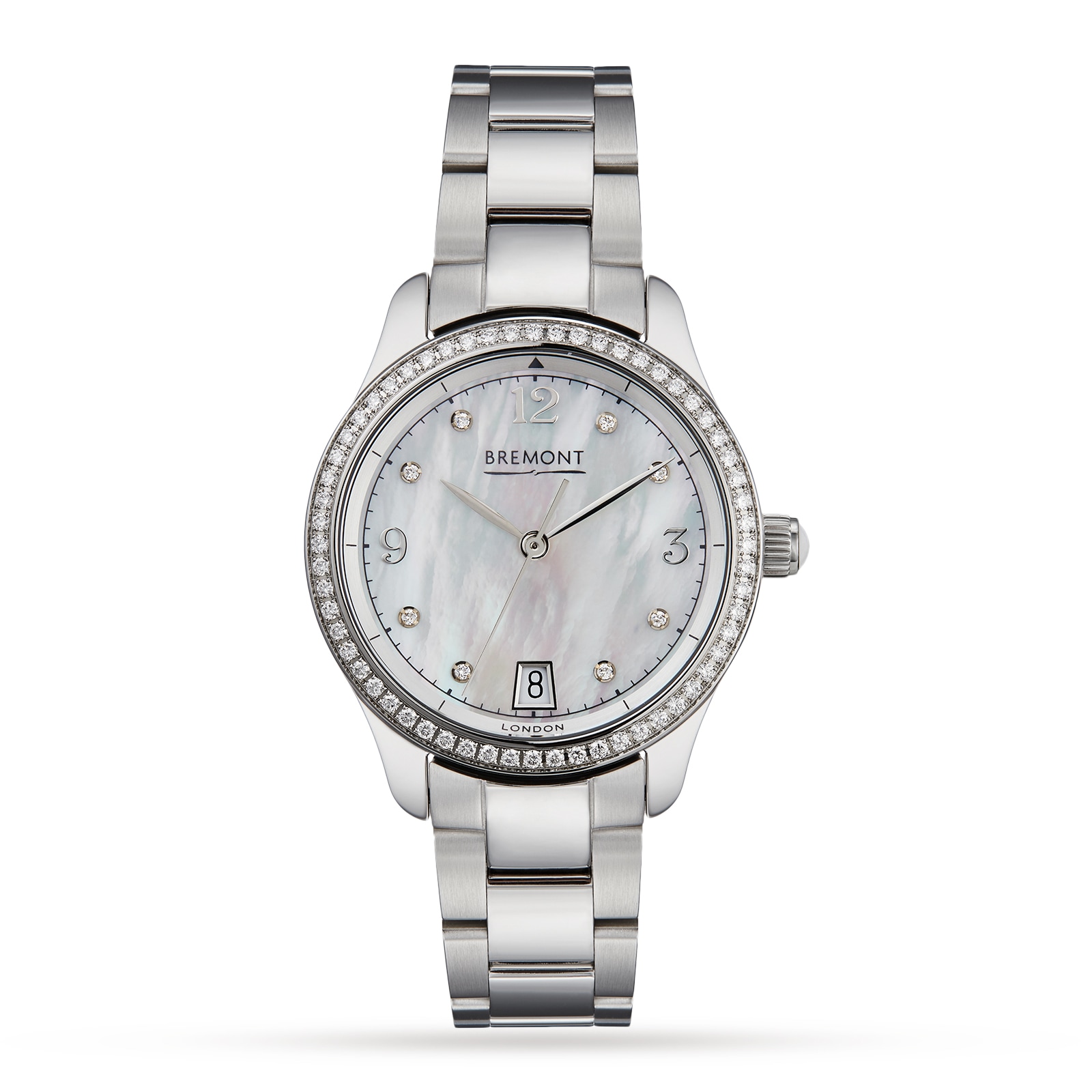 Bremont Solo Lady K White 34mm Ladies Watch