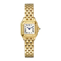 17311050 - Panthère De Cartier Watch, Mini Model, Quartz Movement Yellow Gold