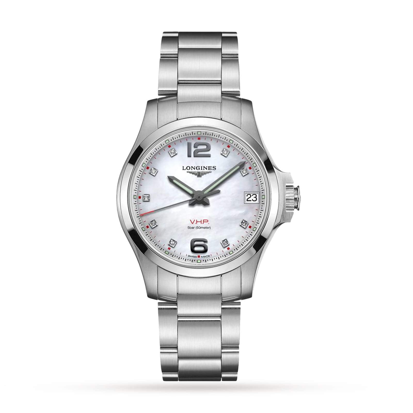 Conquest VHP 36mm MOP Dial Ladies Watch image