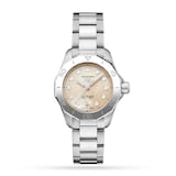 TAG Heuer Aquaracer Professional 200 30mm Ladies Watch Caramel