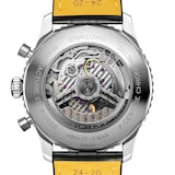 Breitling Navitimer B01 Chronograph 46 Stainless Steel Leather Strap Watch