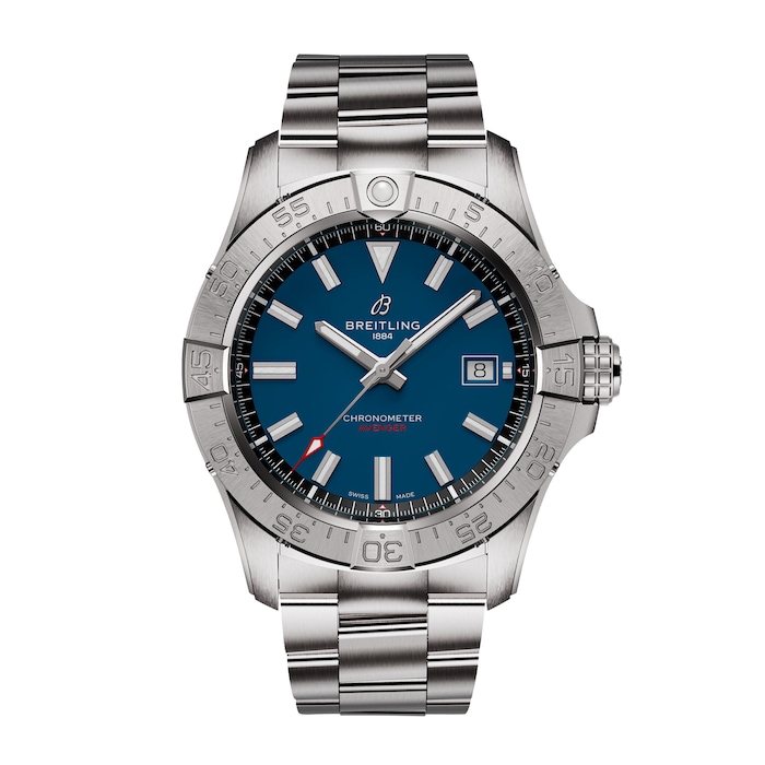 Breitling Avenger Automatic 42mm Mens Watch Blue Stainless Steel
