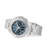 Breitling Avenger Chronograph B01 44mm Mens Watch Blue Stainless Steel