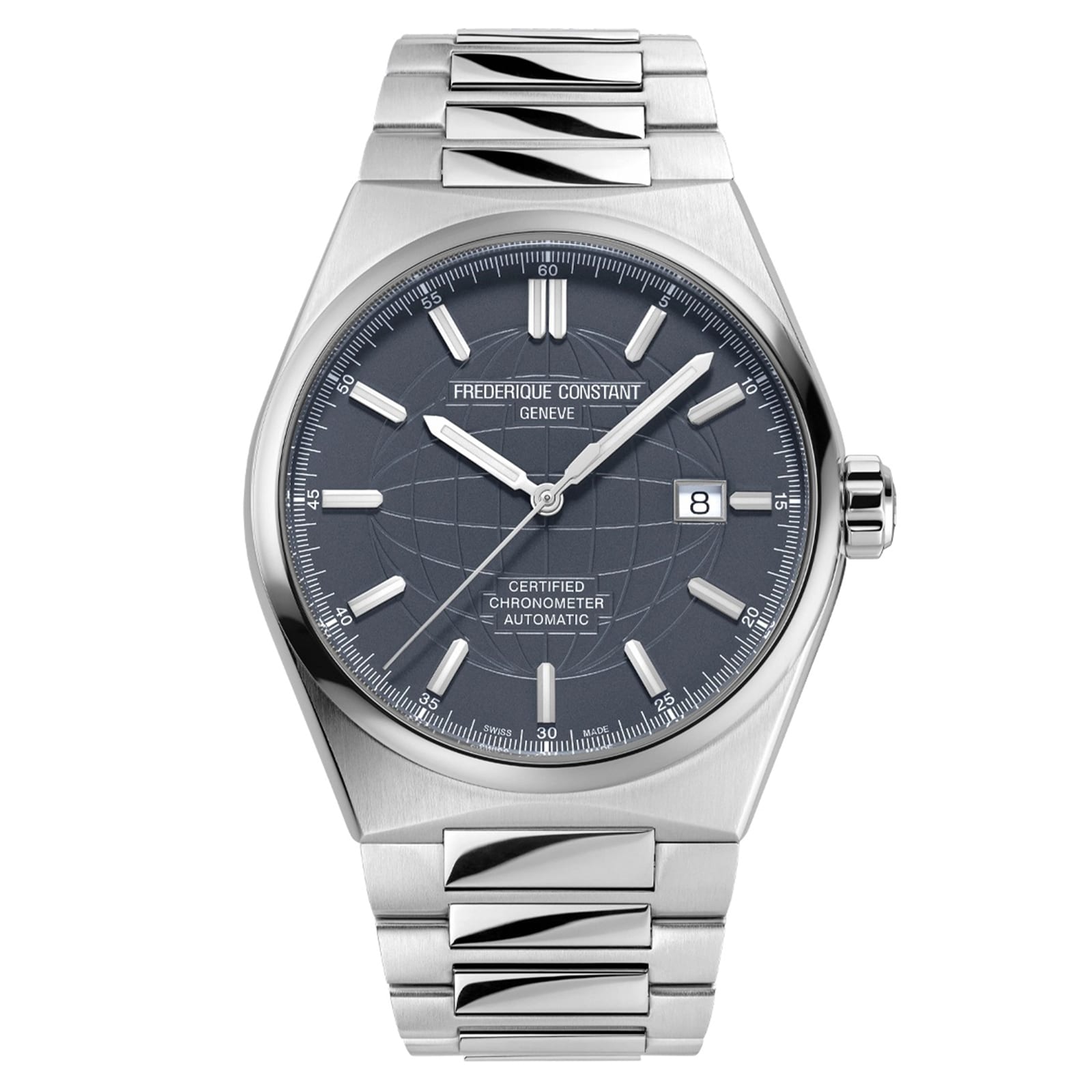 Frederique Constant Highlife Automatic COSC 41mm Mens Watch Blue