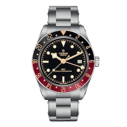 17771086 - Black Bay 58 GMT 39mm black and burgundy bezel