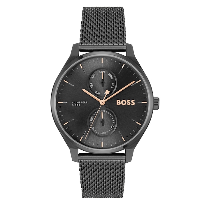 BOSS Tyler Black 43mm Mens Watch