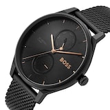 BOSS Tyler Black 43mm Mens Watch