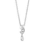 Chanel Jewelry 18k White Gold 0.39cttw Diamond Eternal No.5 Necklace
