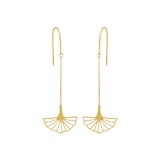 AMOR 9ct Yellow Gold Drop Earrings