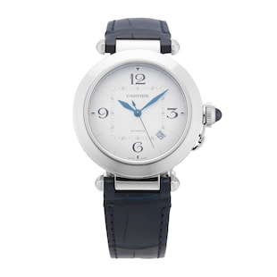 Pre-Owned Cartier Pasha De Watch, 41mm, Automatic Movement, Steel, WSPA0010 WSPA0010