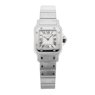 Pre-Owned Cartier Santos Galbee 24mm Stainless Steel
