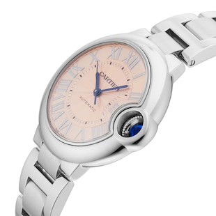 Pre-Owned Cartier Ballon Bleu De 33mm Stainless Steel WSBB0046