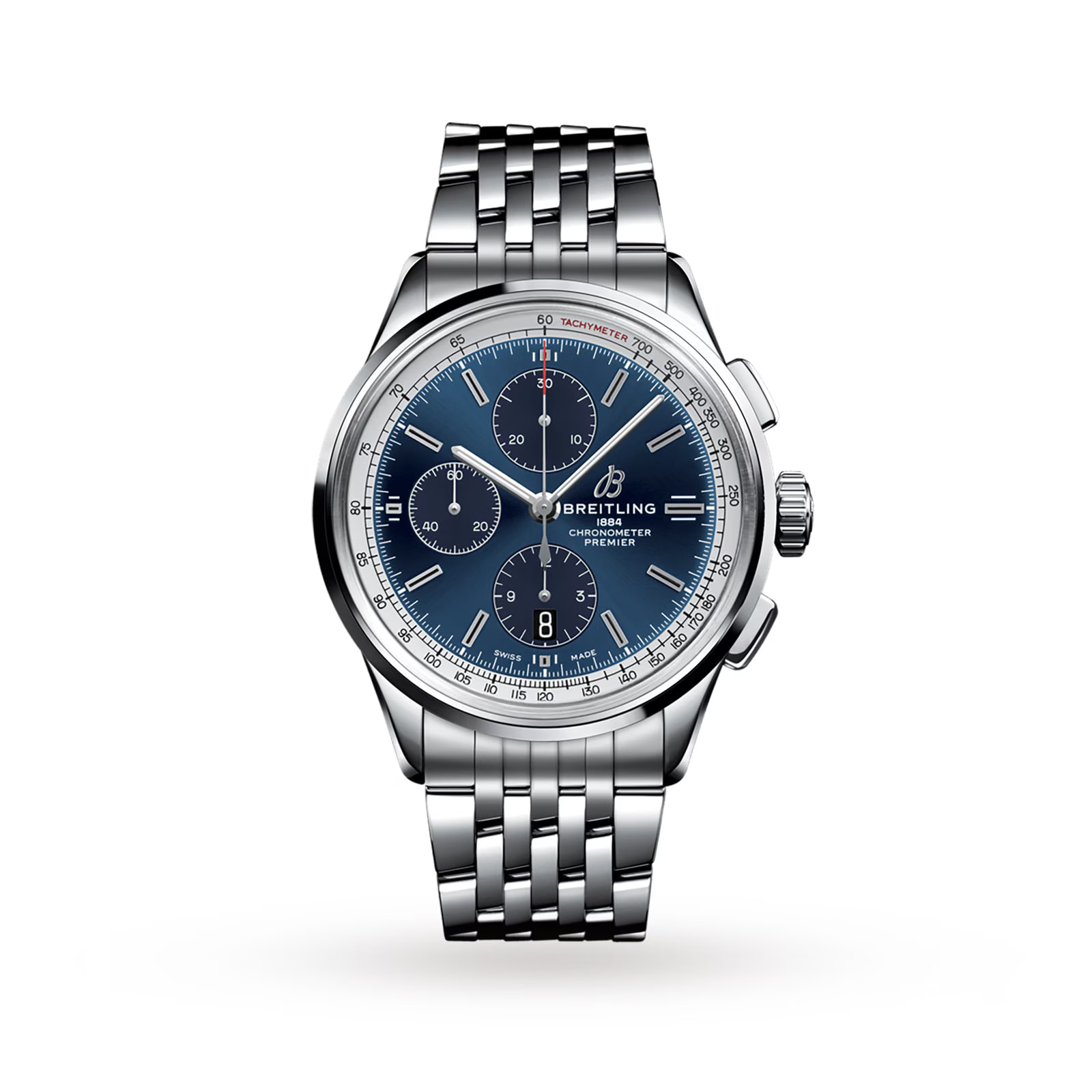Pre-Owned Breitling Premier Chronograph 42 Stainless Steel Watch