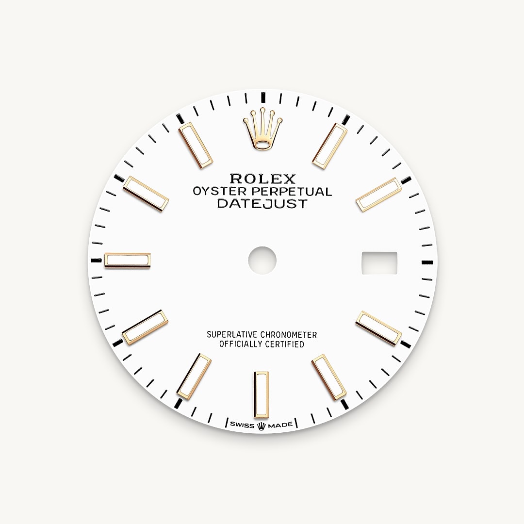 White dial