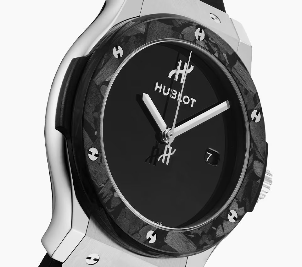 Hublot Classic Fusion Centenary – WOSG Exclusive, close up view of dial